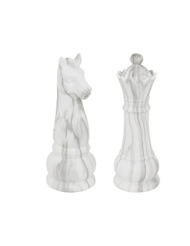 Πιόνια σκάκι/2σχέδια marble effect...