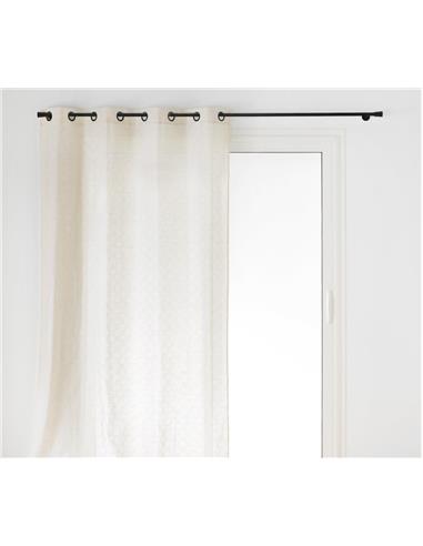 Κουρτίνα LINEN EFFECT εκρού  140x260 cm