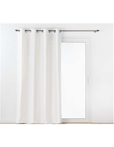 Κουρτίνα λευκή cotton/polyester...