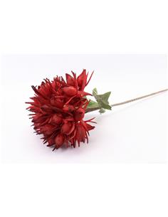 Κλαδί Αγάπανθος κόκκινο Η78cm