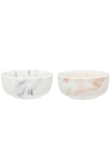 Μπωλ marble effect/2χρώματα 13,5 x...