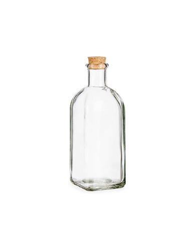 Μπουκάλι γυάλινο με φελλό 500ml/7x7x20cm
