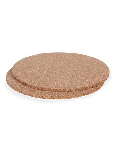 Σουπλά φελλού στρογγυλά σετ2pcs Φ18cm