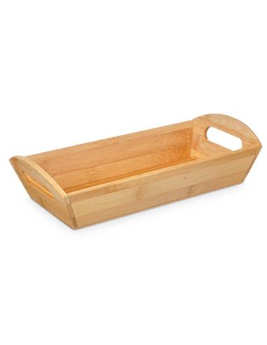 Θήκη bamboo με χέρια 29,5x13,5x7,5cm