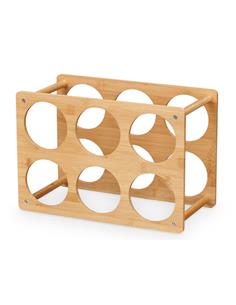 Κάβα bamboo 6 θέσεων 35x24x4cm