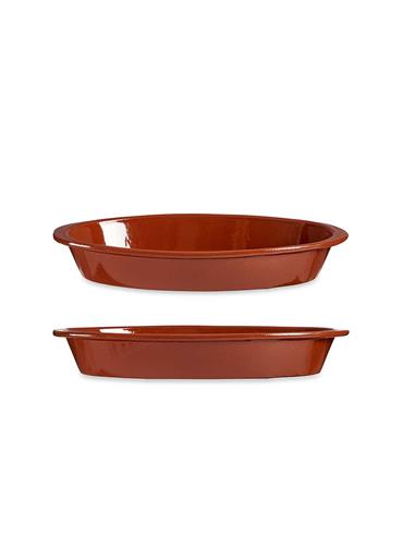 Σκεύος σερβ.πυρίμαχο οβάλ Terracota...