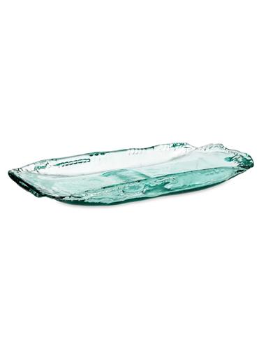 Πιατέλα Recycle glass 41,5x17,5x3,5cm