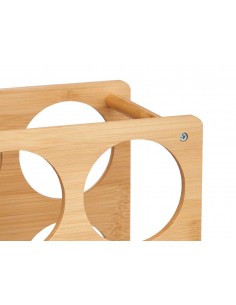 Κάβα bamboo 6 θέσεων 35x24x4cm 2
