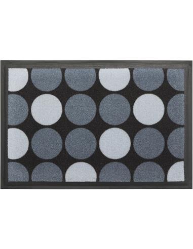Ποδόμακτρο GREY κύκλοι 40x60cm