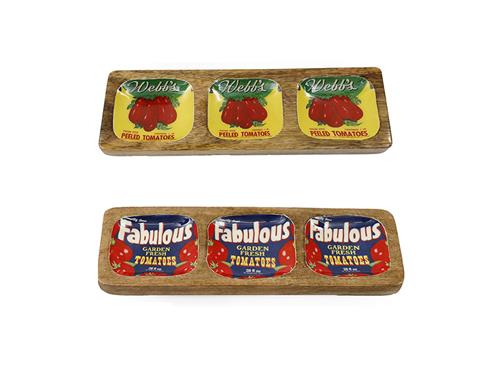 Πιατέλα mango "TOMATOES" 30x10cm