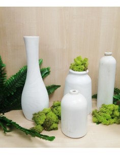 Βάζο mango λευκό Φ18,5Η25cm 2