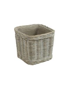 Κασπώ κεραμ.rattan αν.καφέ...