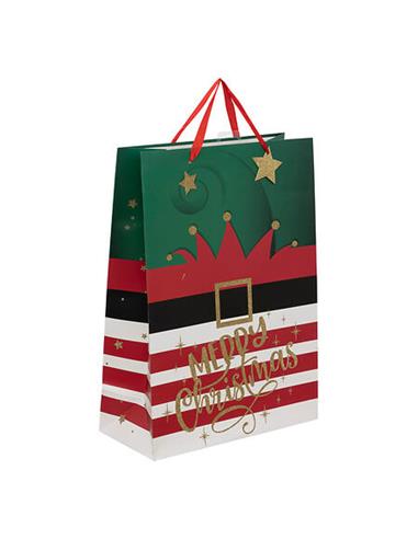 Τσάντα χάρτινη δώρου  "MERRY...