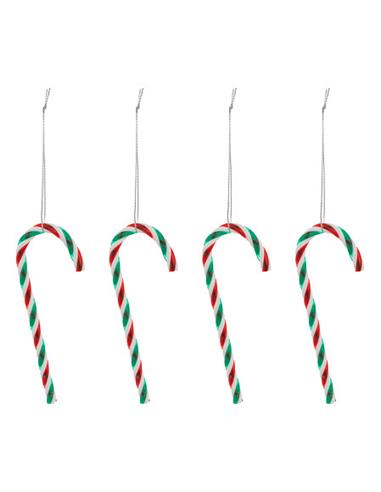 Μπαστουνάκια multicolor σετ4τμχ 12cm