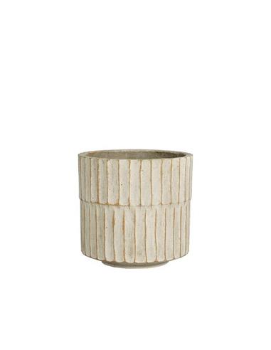 Κασπώ κεραμικό off white 20x19cm