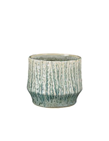 Κασπώ κεραμικό "Vida" μπλε 15,5x13cm
