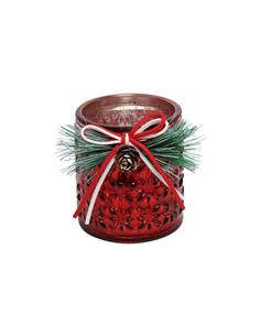 Κηροπήγιο κόκκινο xmas...