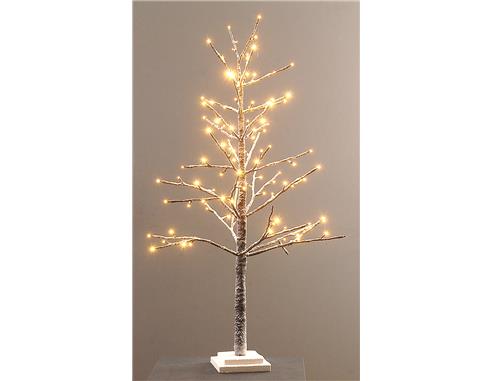 Δεντρο snow με 114 led warm 120εκ.