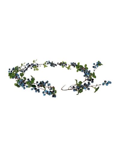 Γιρλάντα berries μπλε 180εκ.