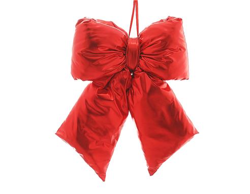 Φιόγκος κόκκινος γυαλιστερός 48cm