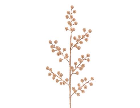 Κλαδί χρυσό/χρυσά berries H68cm