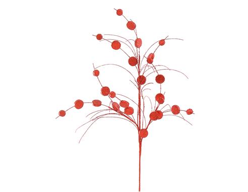 Κλαδί κόκκινο με μπάλες Η85cm