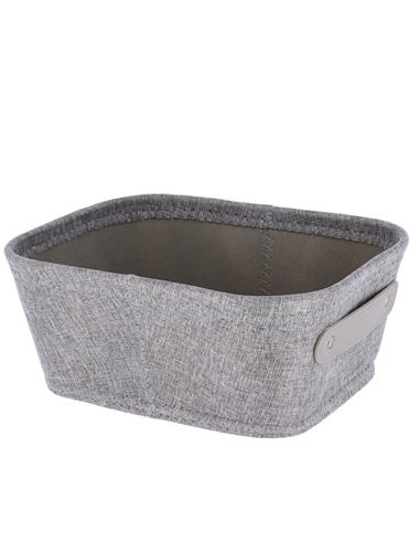 Καλάθι polyester γκρι 26Χ20,5Χ10,5