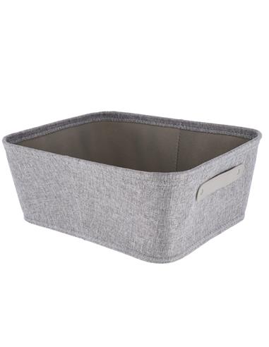 Καλάθι polyester γκρι 39Χ31,5Χ15