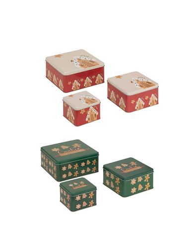 Κουτιά μπισκότων christmas set3pcs...