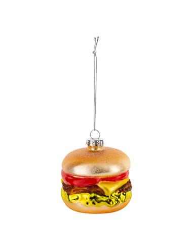 Στολίδι γυαλινο Hamburger 7,5x7,1x7,5cm