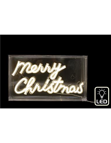 Πινακίδα neon Led MERRY XMAS...