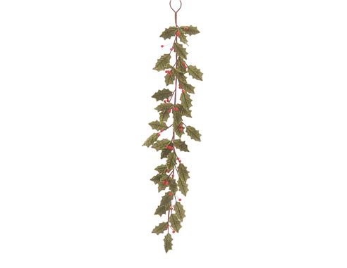 Γιρλάντα γκι με berries 120cm