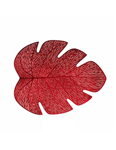 Σουπλά PVC φύλλο κόκκινο 36x46cm