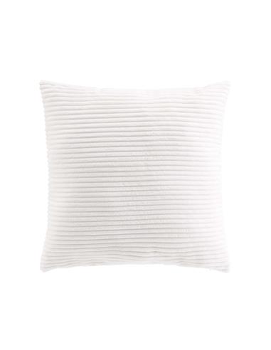 Μαξιλάρι embossed velvet λευκό 45x45cm