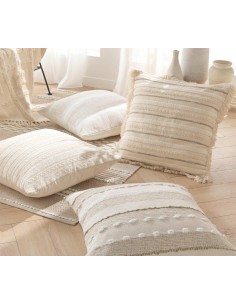 Μαξιλάρι εκρού woven cotton... 2