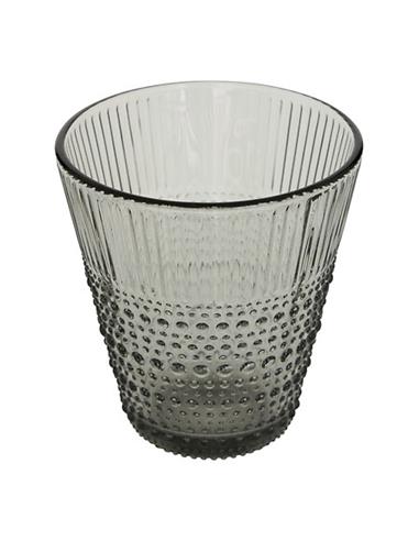 Ποτήρι νερού Bubble γκρι 27cl/9x9,6cm