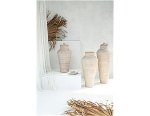 Βάζο δαπέδου Rattan με...
