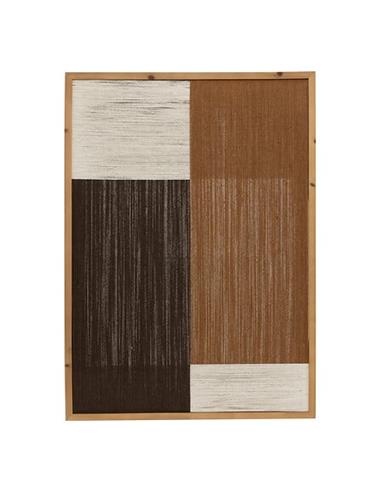 Πίνακας "Black&Brown Fabric" 50x70cm