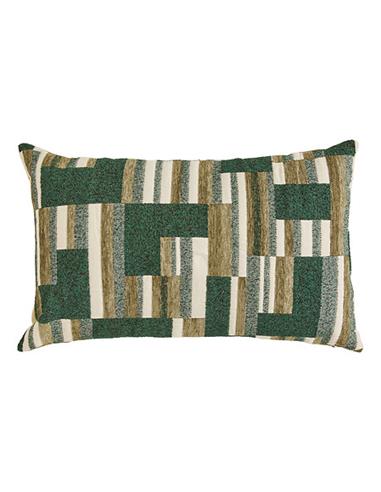 Μαξιλάρι Jacquard χακί 30x50cm