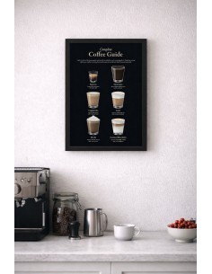 Κάδρο "Coffee guide" 30x40 cm 2
