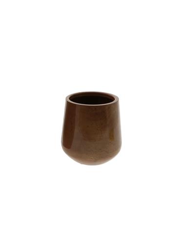 Κασπώ μεταλ.Venato καφέ24,5Χ25,5cm