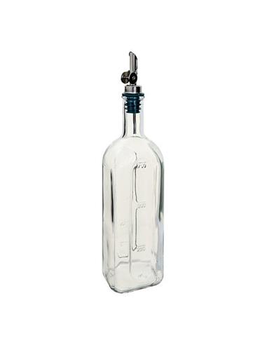 Μπουκάλι λαδιού γυαλινο 75CL/7x7x30cm