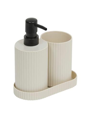 Dispenser & ποτήρι οδοντ.σε βάση...