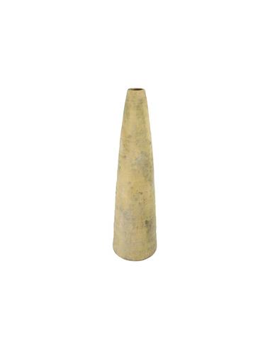 Βάζο σωλήνας εκρού sandstone 23,5Χ84