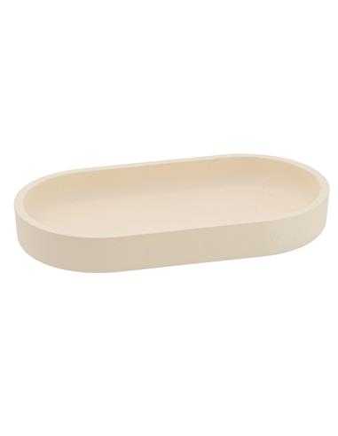 Βάση  polyresin  εκρού 18,5x10x2,5cm
