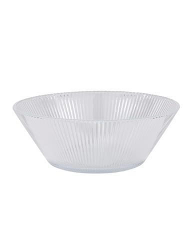 Σαλατιέρα γυάλινη διάφανη 1500ml/22x8cm