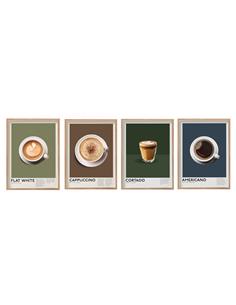 Κάδρο "COFFEE" 4σχέδια 30x40cm