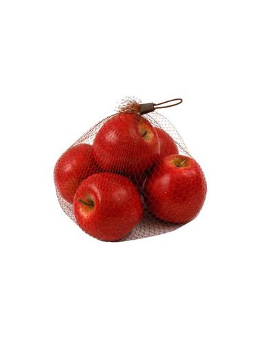 Μήλα κόκκινα σετ 5τμχ σε δυχτάκι 15x14cm