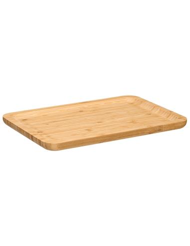 Πιατέλα bamboo φυσικό 30,2x19,7cm