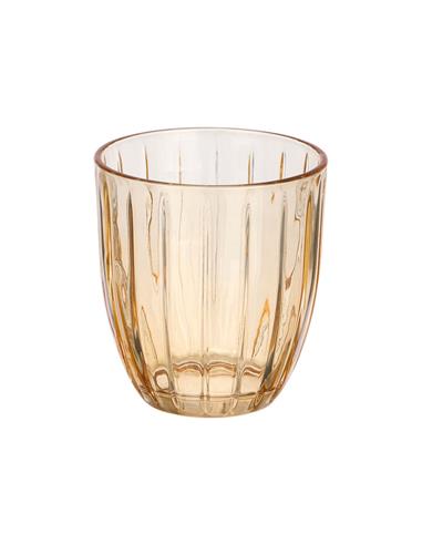 Ποτήρι νερού amber 330ml /8,5x8,5cm